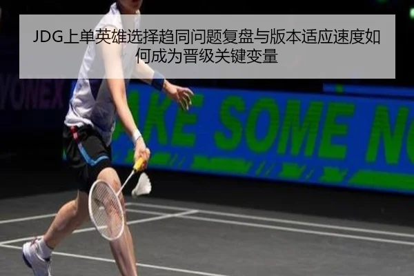 JDG上单英雄选择趋同问题复盘与版本适应速度如何成为晋级关键变量
